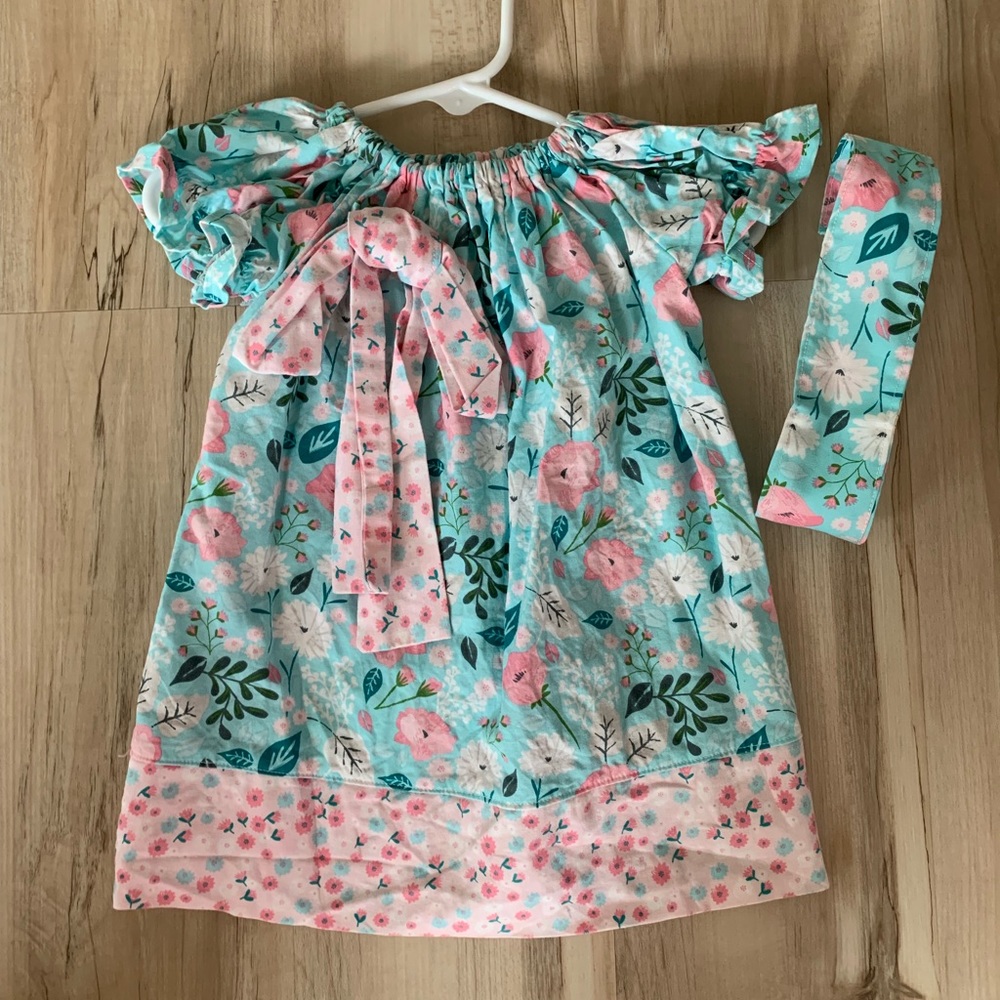 Handmade dress & headband